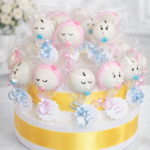 Themed Cake Pops - Babies + tags